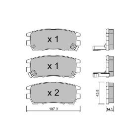 Acquista Kit pastiglie freni da AISIN BPN-7001 a buon mercato per soli 27,30 €