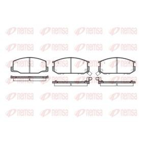 Bremsbeläge 0152.12 TOYOTA PREVIA von REMSA