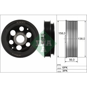 Acquista Puleggia cinghia albero a gomiti da INA 544 0180 10 a buon mercato per soli 93,82 €