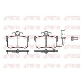 Acquista Kit pastiglie freni da REMSA 0251.01 a buon mercato per soli 25,27 €