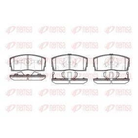Compre Pastilhas de travão da REMSA 0254.12 a um preço baixo por 36,63 €