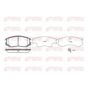 Achetez des Plaquettes de frein REMSA 0357.22 à prix pour 23,63 €