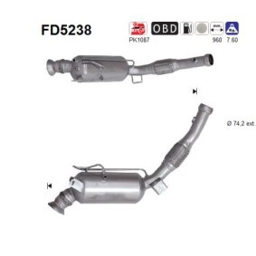 Partikelfilter (DPF) FD5238