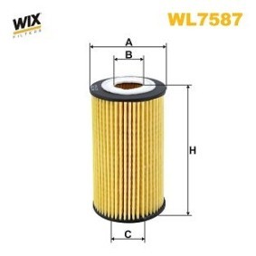Køb Oliefilter af WIX FILTERS WL7587 til den lave pris 129,68 DKK