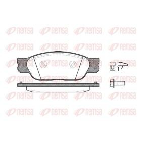 Acquista Kit pastiglie freni da REMSA 0731.00 a buon mercato per soli 34,35 €