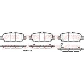 Acquista Kit pastiglie freni da REMSA 0876.21 a buon mercato per soli 25,96 €