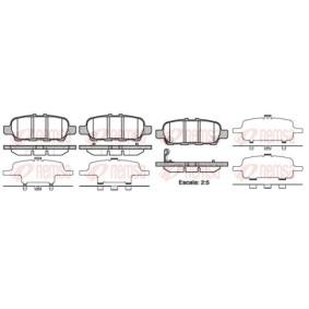 Acquista Kit pastiglie freni da REMSA 0876.41 a buon mercato per soli 27,21 €