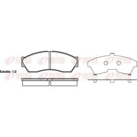 Acquista Kit pastiglie freni da REMSA 1253.00 a buon mercato per soli 32,98 €
