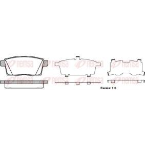 Acquista Kit pastiglie freni da REMSA 1268.00 a buon mercato per soli 35,47 €