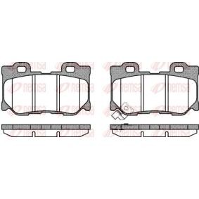 Acquista Kit pastiglie freni da REMSA 1365.01 a buon mercato per soli 26,56 €