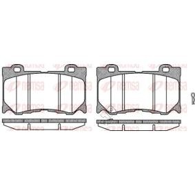 Acquista Kit pastiglie freni da REMSA 1372.01 a buon mercato per soli 37,50 €