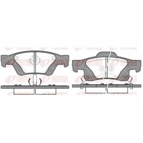JEEP Bremsbeläge von REMSA