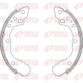 Comprar Juego de zapatas de frenos de REMSA 4344.00 a bajo precio de 15,24 €