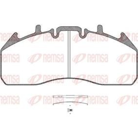 Bremsbeläge JCA 1257.00 für RENAULT TRUCKS