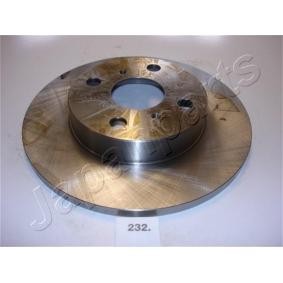 Osta JAPANPARTS Jarrulevyt netistä TERCEL (AL2_)-mallille edulliseen hintaan