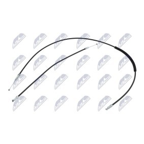 Comprar Cable de accionamiento, desbloqueo de puerta de NTY EZC-FT-189 a bajo precio de 15,49 €