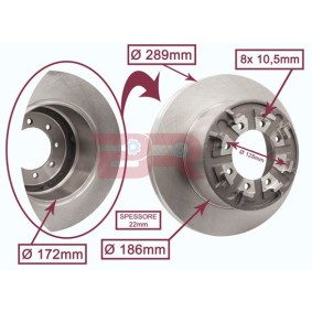 Bremsscheibe von BOTTO RICAMBI