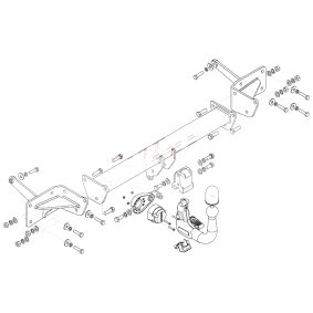 Anhängerkupplung V-084