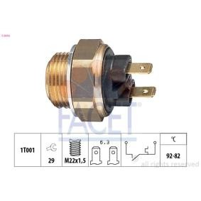 Compre Interruptor de temperatura, ventilador do radiador da FACET 7.5016 a um preço baixo por 20,55 €