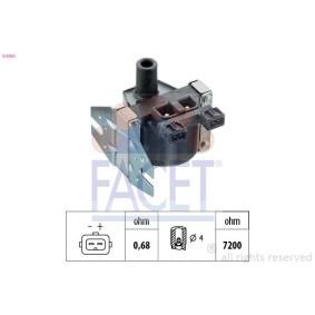 Achetez des Bobine d'allumage FACET 9.6092 à prix pour 74,48 €