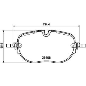 Acquista Kit pastiglie freni da HELLA 8DB 355 042-671 a buon mercato per soli 125,21 €
