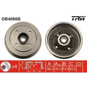 Acquista Tamburo freno da TRW DB4066B a buon mercato per soli 96,46 €