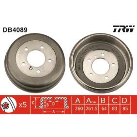 Bremstrommel DB4089