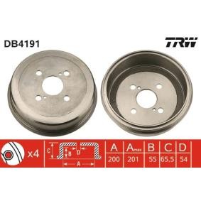 Compre Tambor de travão da TRW DB4191 a um preço baixo por 77,70 €