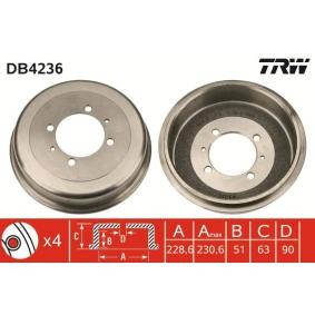Bremstrommel DB4236