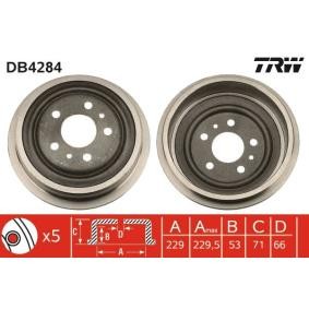 Acquista Tamburo freno da TRW DB4284 a buon mercato per soli 69,64 €