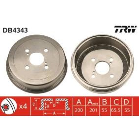 Compre Tambor de travão da TRW DB4343 a um preço baixo por 341,72 €