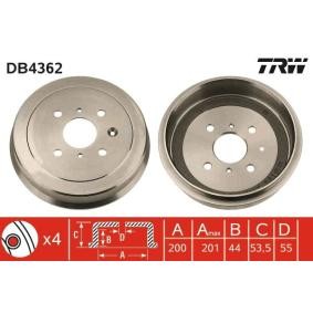 Acquista Tamburo freno da TRW DB4362 a buon mercato per soli 49,82 €