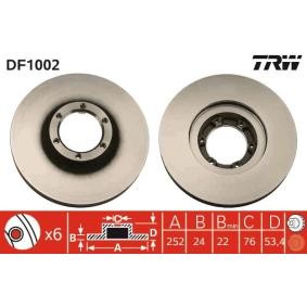 Bremsscheibe DF1002