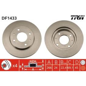 Bremsscheibe von TRW
