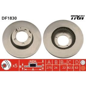 Acquista Disco freno da TRW DF1830 a buon mercato per soli 176,96 €