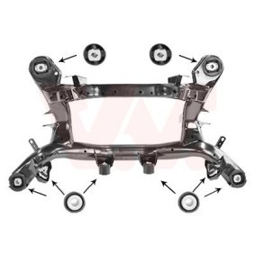 Achetez des Corps d'essieu VAN WEZEL 0657629 à prix pour 523,54 €