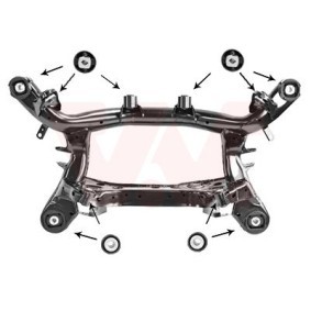 Achetez des Corps d'essieu VAN WEZEL 0667629 à prix pour 523,54 €