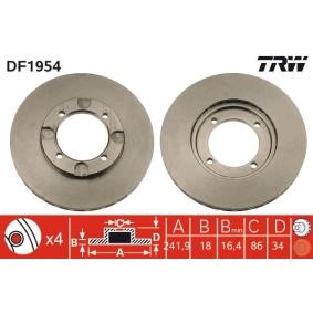 Acquista Disco freno da TRW DF1954 a buon mercato per soli 155,52 €