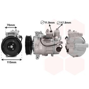 Acquista Compressore aria condizionata da VAN WEZEL 3001K726 a buon mercato per soli 456,01 €