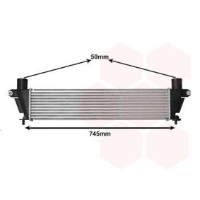 Comprar Intercooler de VAN WEZEL 36014701 a bajo precio de 147,73 €