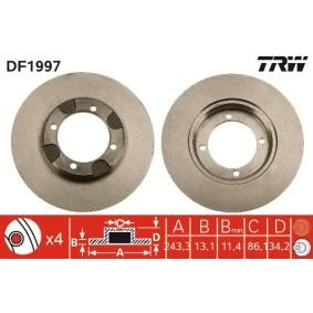 Bremsscheibe von TRW DF1997