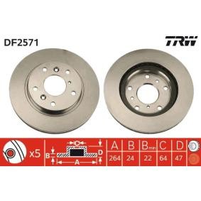 Bremsscheibe für CHERY von TRW