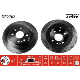 Bremsscheibe DF2703