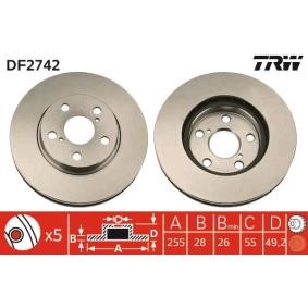 Bremsscheibe DF2742