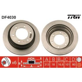 Acquista Disco freno da TRW DF4030 a buon mercato per soli 52,29 €