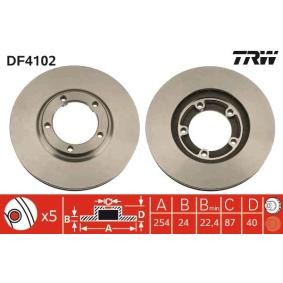 Bremsscheibe DF4102