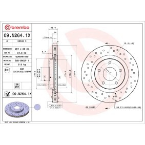 Bremsscheibe von BREMBO