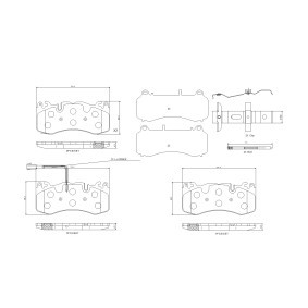 Acquista Kit pastiglie freni da BREMBO P 48 005 a buon mercato per soli 157,31 €