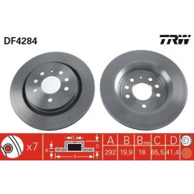Comprar Disco de freno de TRW DF4284 a bajo precio de 44,26 €