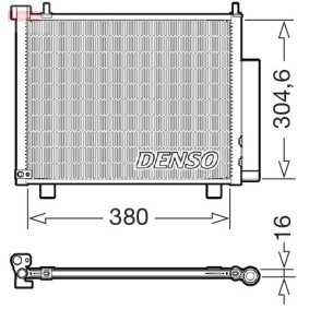 Klimakondensator von DENSO